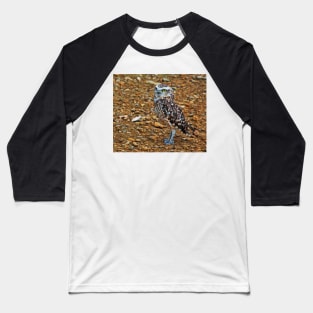 Clint The Burrowing Owl Baseball T-Shirt